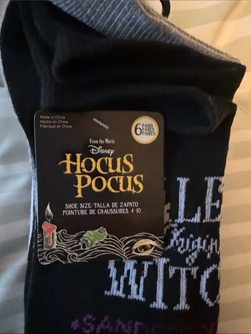 Disney’s Hocus Pocus Socks & Slippers